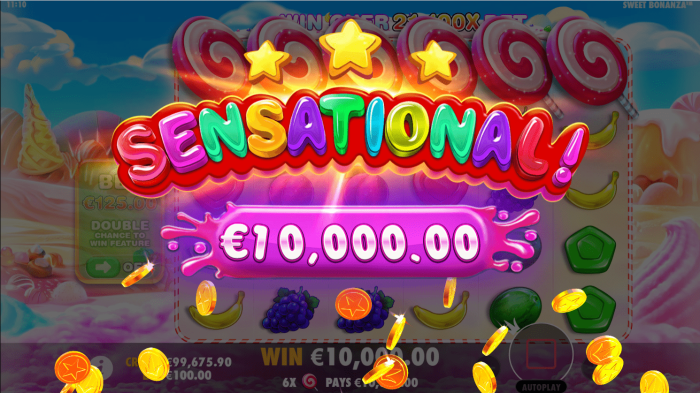 Cara mendapatkan jackpot di Sweet Bonanza